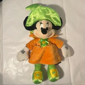 Disney Minnie Halloween Disney Store plush approx 17”